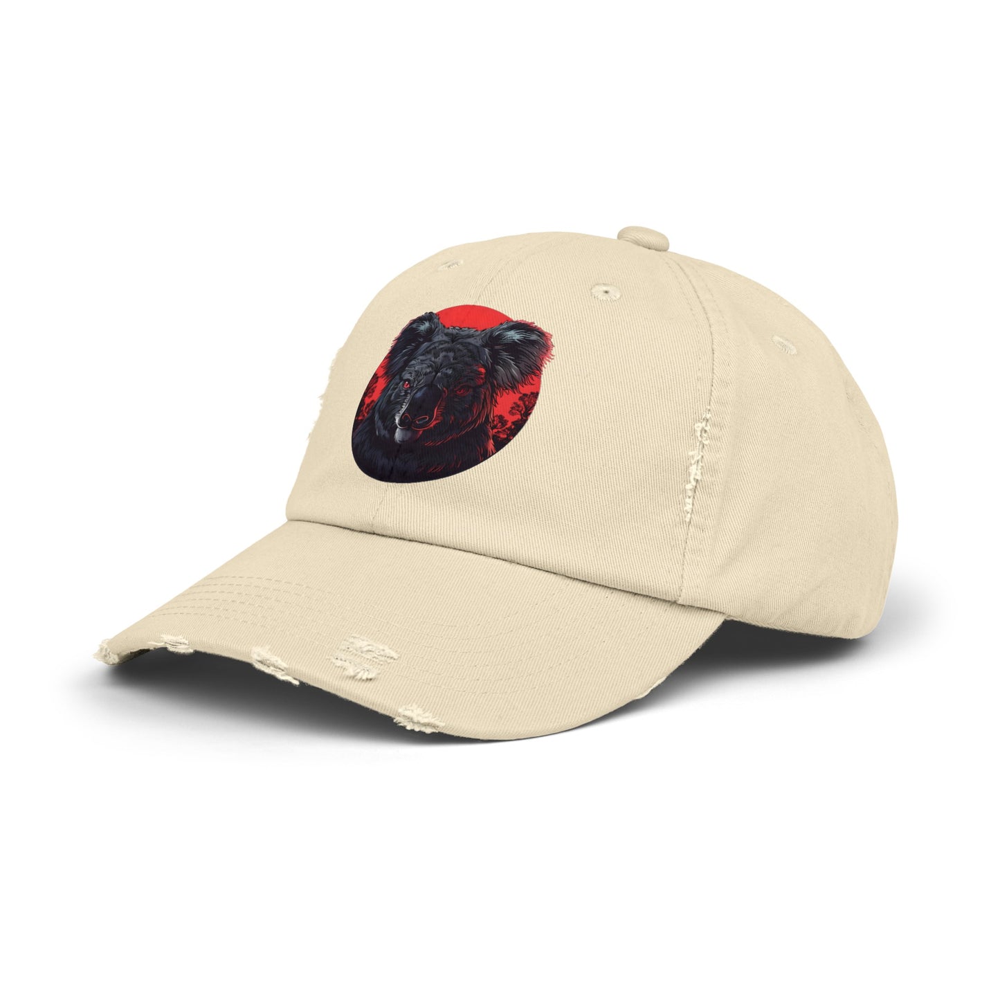 Angry Koala - Unisex Distressed Cap No1