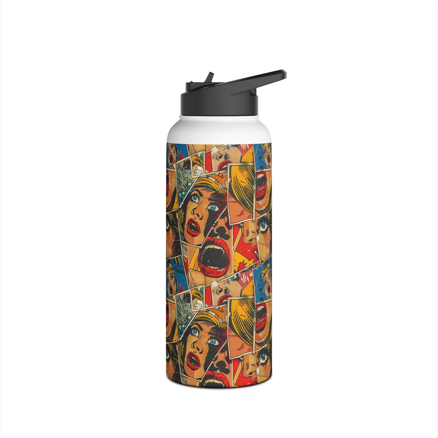 "Comic Burst" series - Stainless Steel Bottle No2