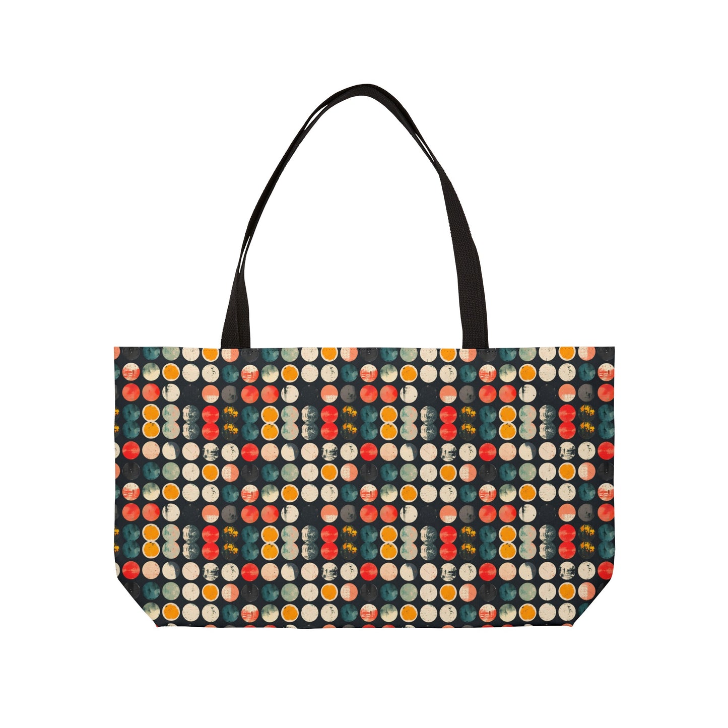 "Dot Bag" series - Weekender Tote Bag no5