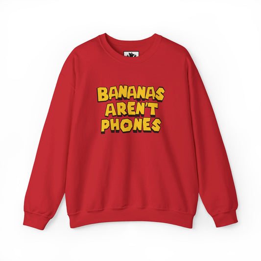 Bananas Aren't Phones - Unisex Heavy Blend Crewneck Sweatshirt