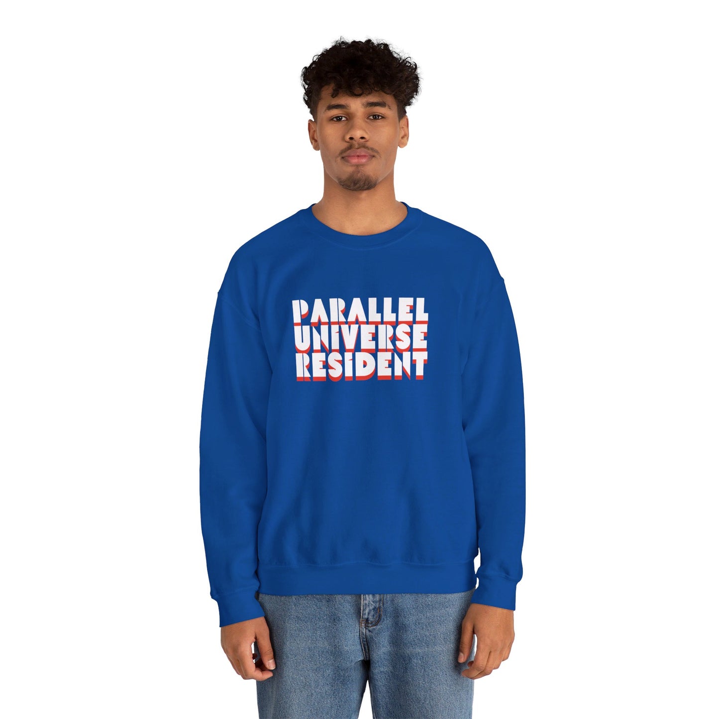 Parallel Universe Resident - Unisex Heavy Blend Crewneck Sweatshirt