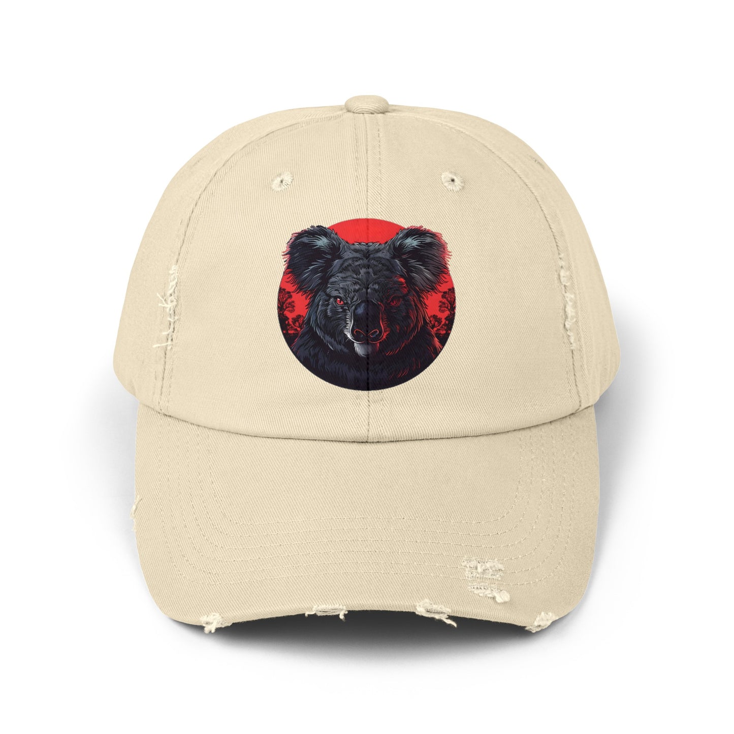 Angry Koala - Unisex Distressed Cap No1