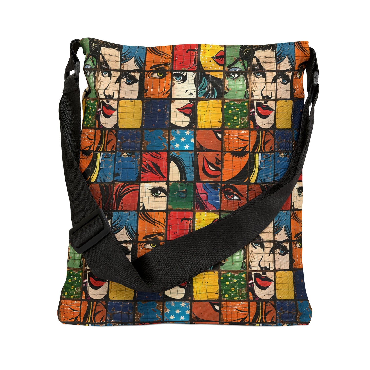 "Comic Burst" series - Adjustable Tote Bag No2