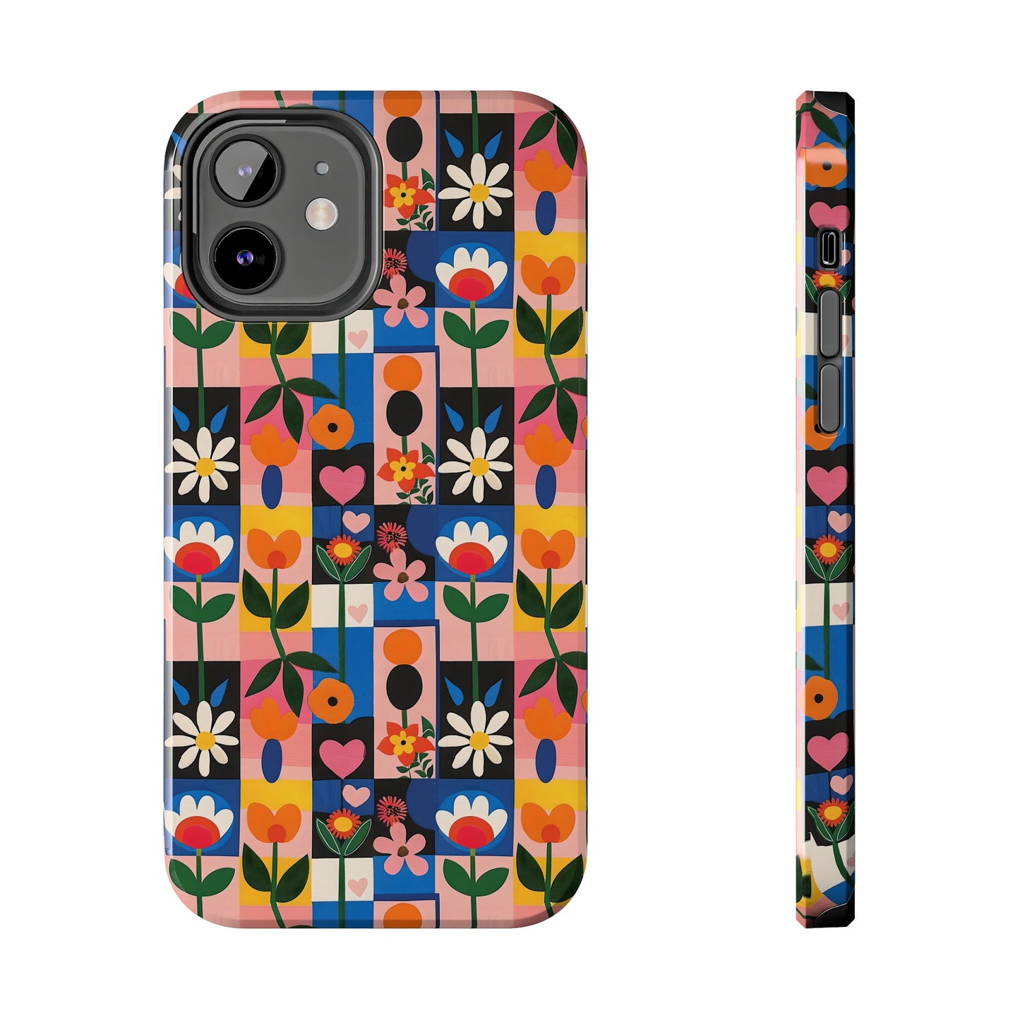 "Funky Patch" series - Phone Case No1