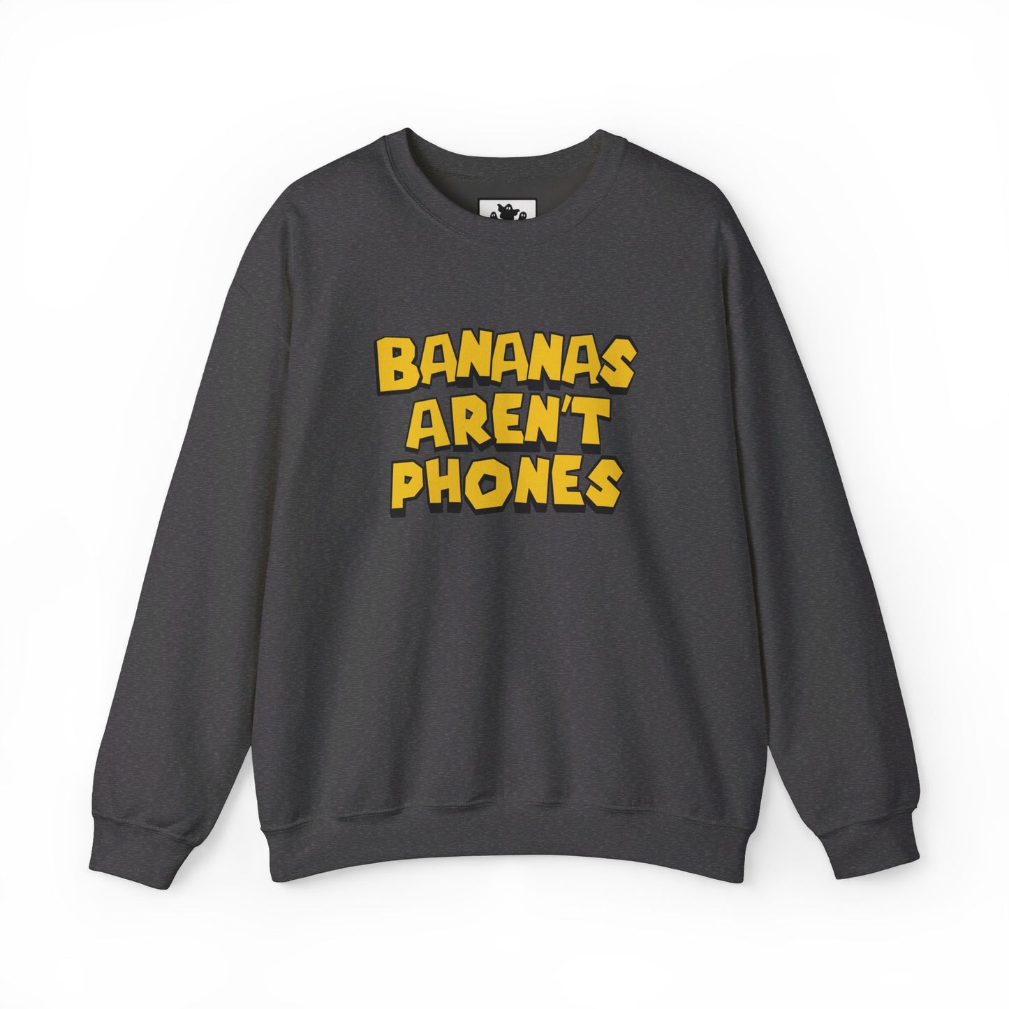 Bananas Aren't Phones - Unisex Heavy Blend Crewneck Sweatshirt