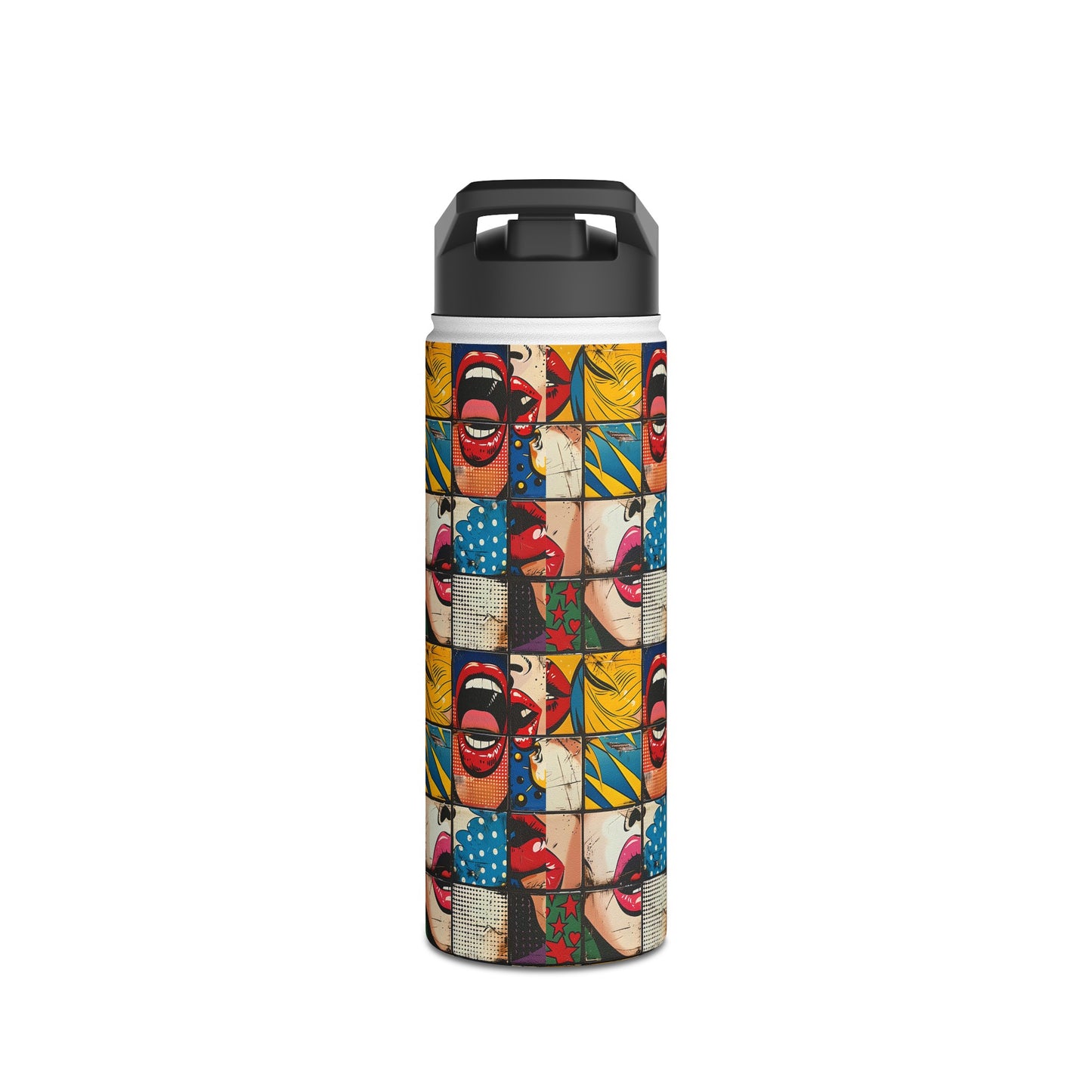 "Comic Burst" series - Stainless Steel Bottle No1