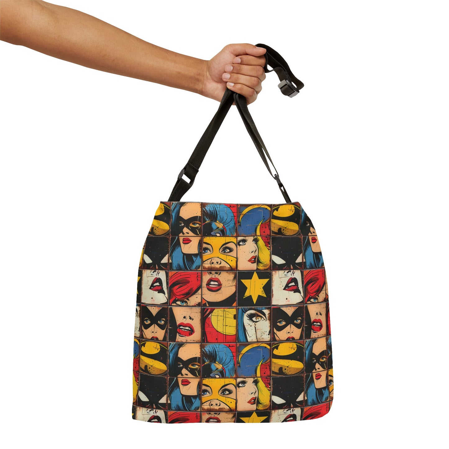 "Comic Burst" series - Adjustable Tote Bag No4