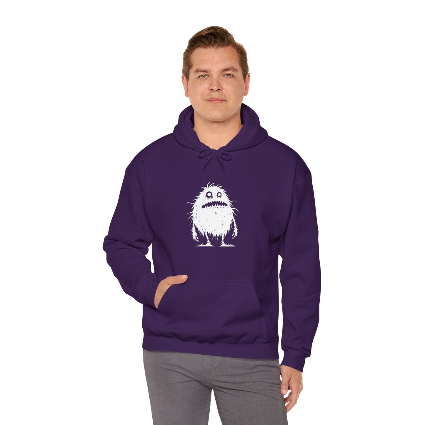 Monster on the Loose - Unisex Hooded Sweatshirt no5