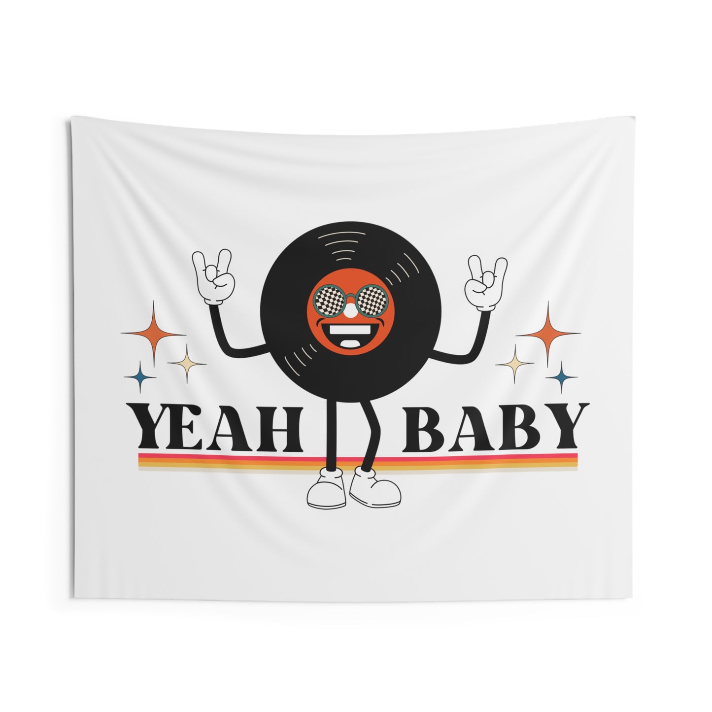 Yeah Baby - Indoor Wall Tapestry