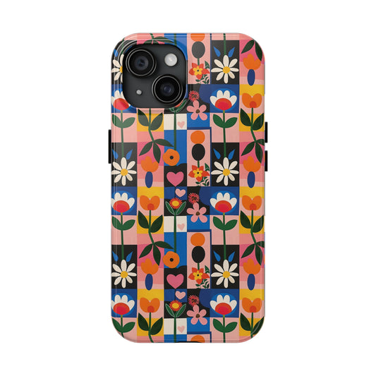 "Funky Patch" series - Phone Case No1