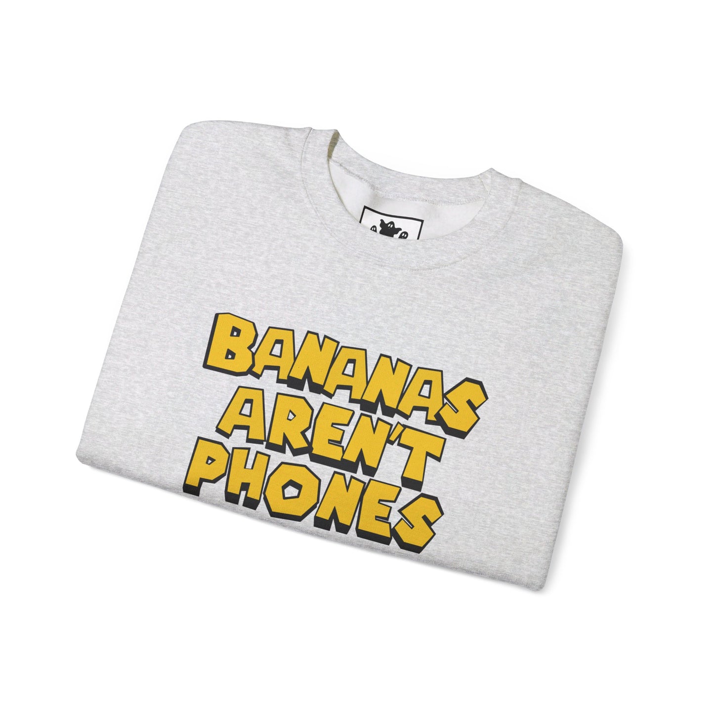 Bananas Aren't Phones - Unisex Heavy Blend Crewneck Sweatshirt