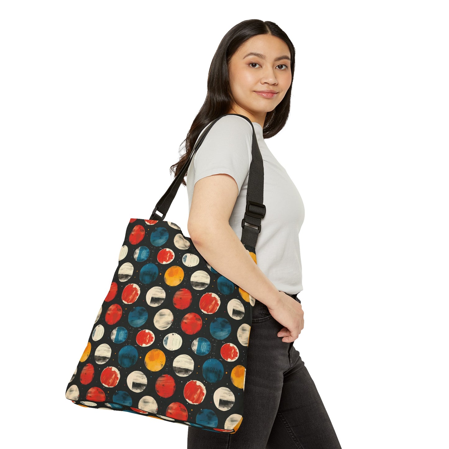 "Dot Bag" series - Adjustable Tote Bag No4