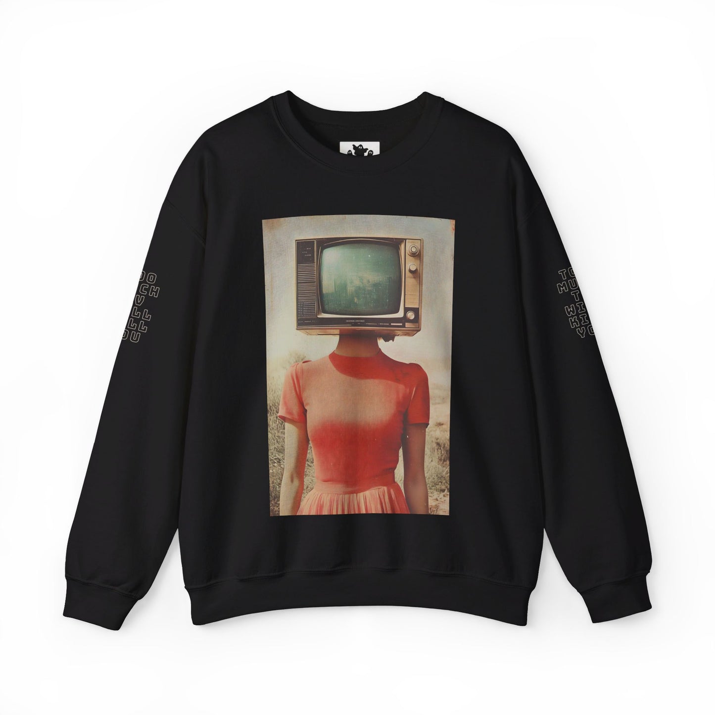 Too Much TV Will Kill You - Unisex Heavy Blend Crewneck Sweatshirt Series No1