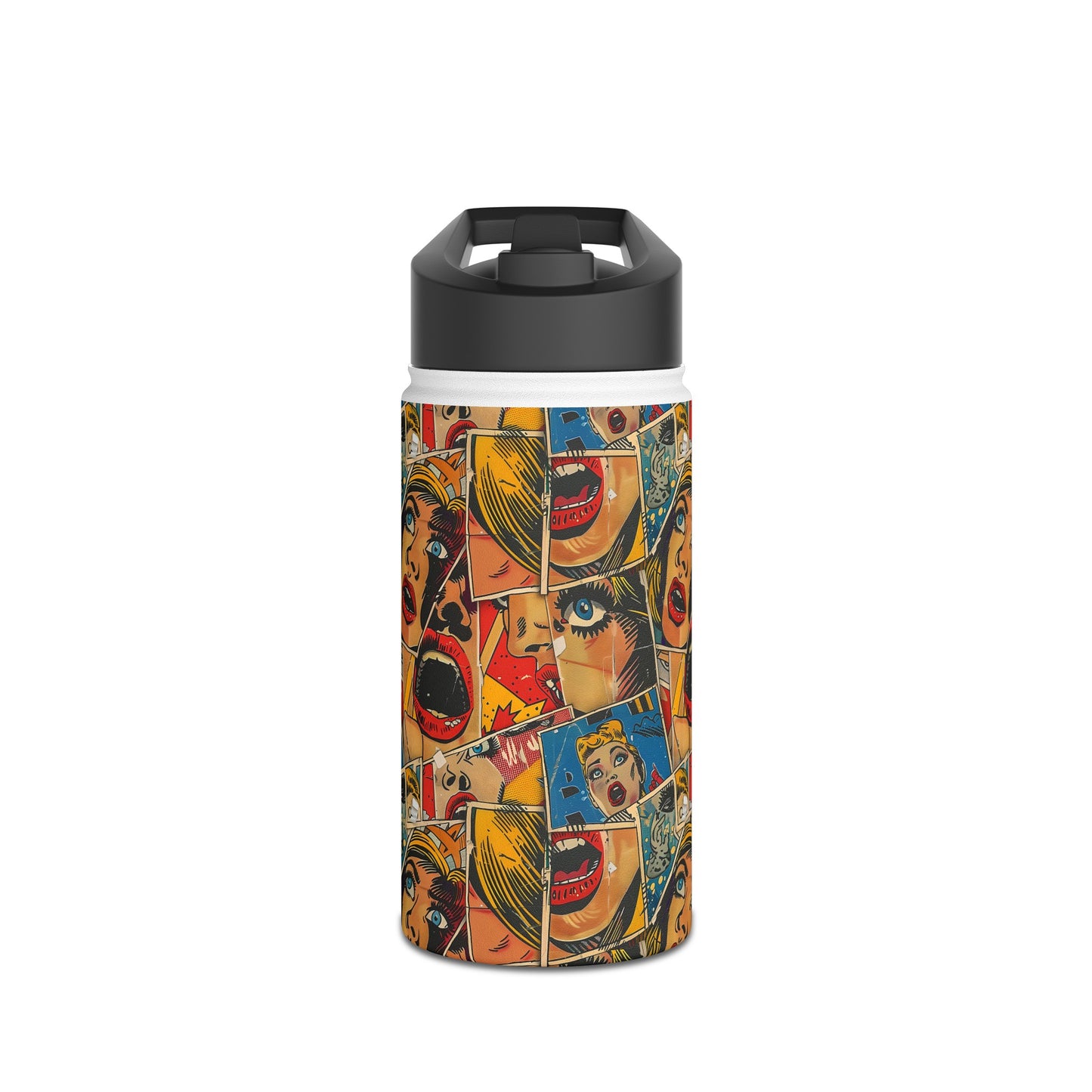 "Comic Burst" series - Stainless Steel Bottle No2