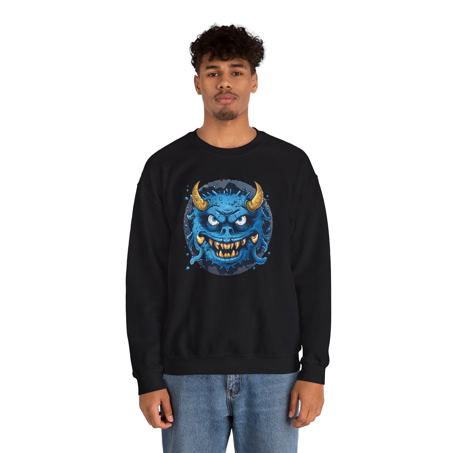 Mr. Blue - Unisex Heavy Blend Crewneck Sweatshirt