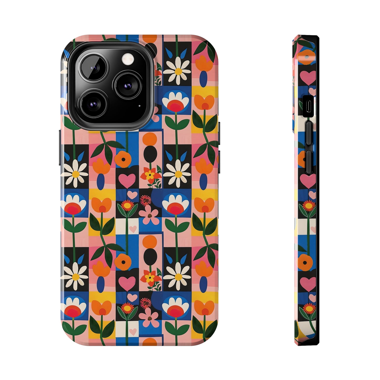 "Funky Patch" series - Phone Case No1