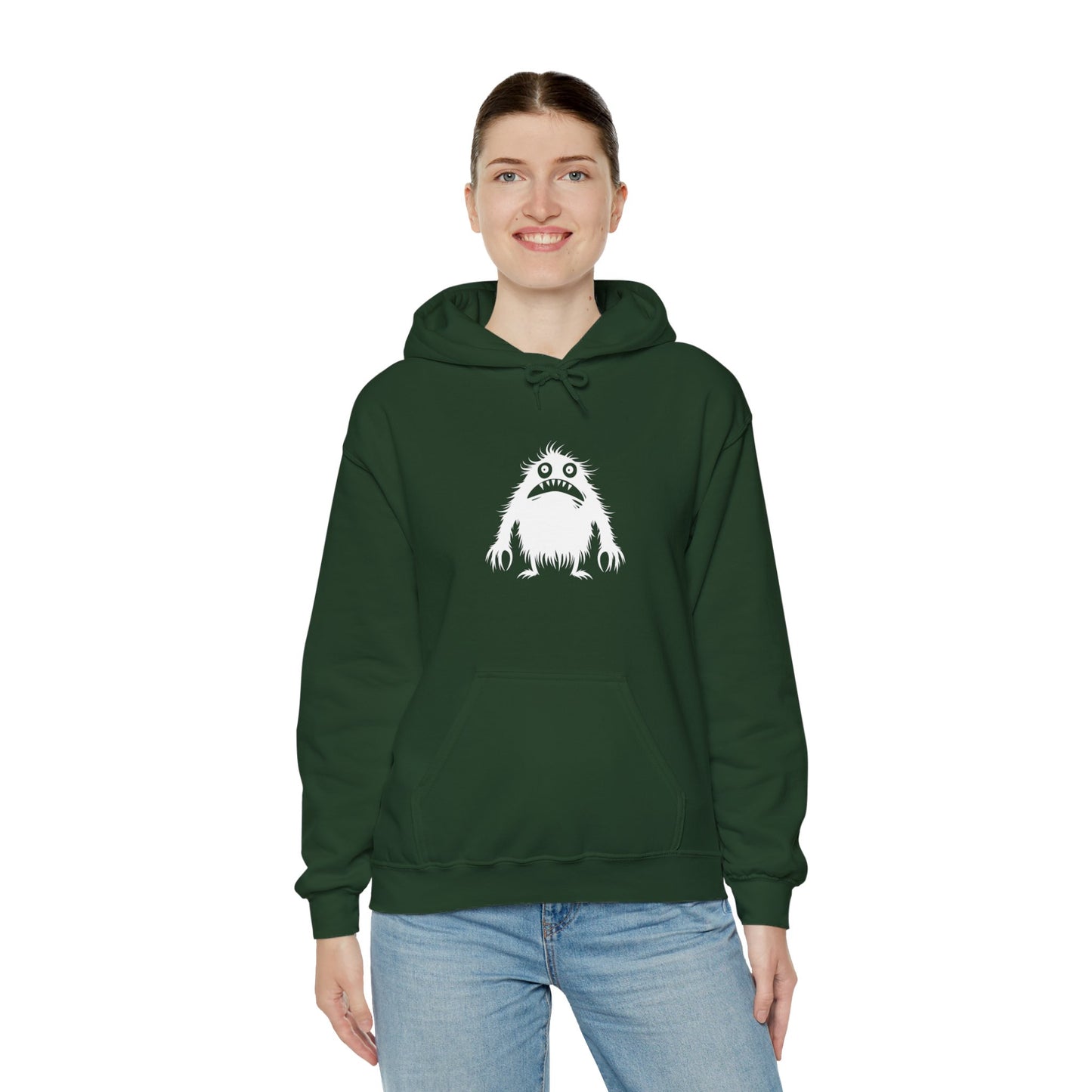 Monster on the Loose - Unisex Hooded Sweatshirt no3