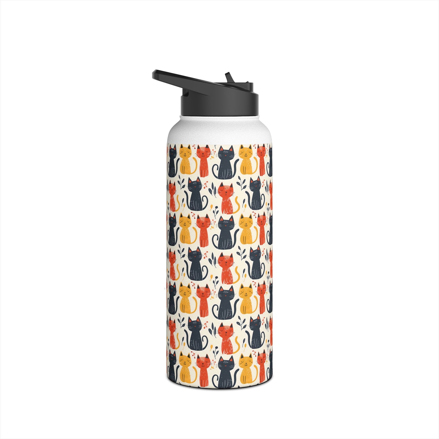 Sleepy Cats - Stainless Steel Bottle