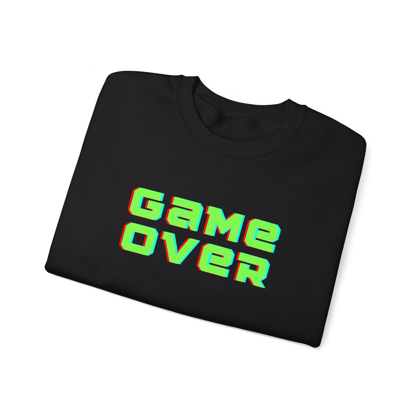 "Whigho Arcade" series - GAME OVER - Unisex Heavy Blend Crewneck Sweatshirt