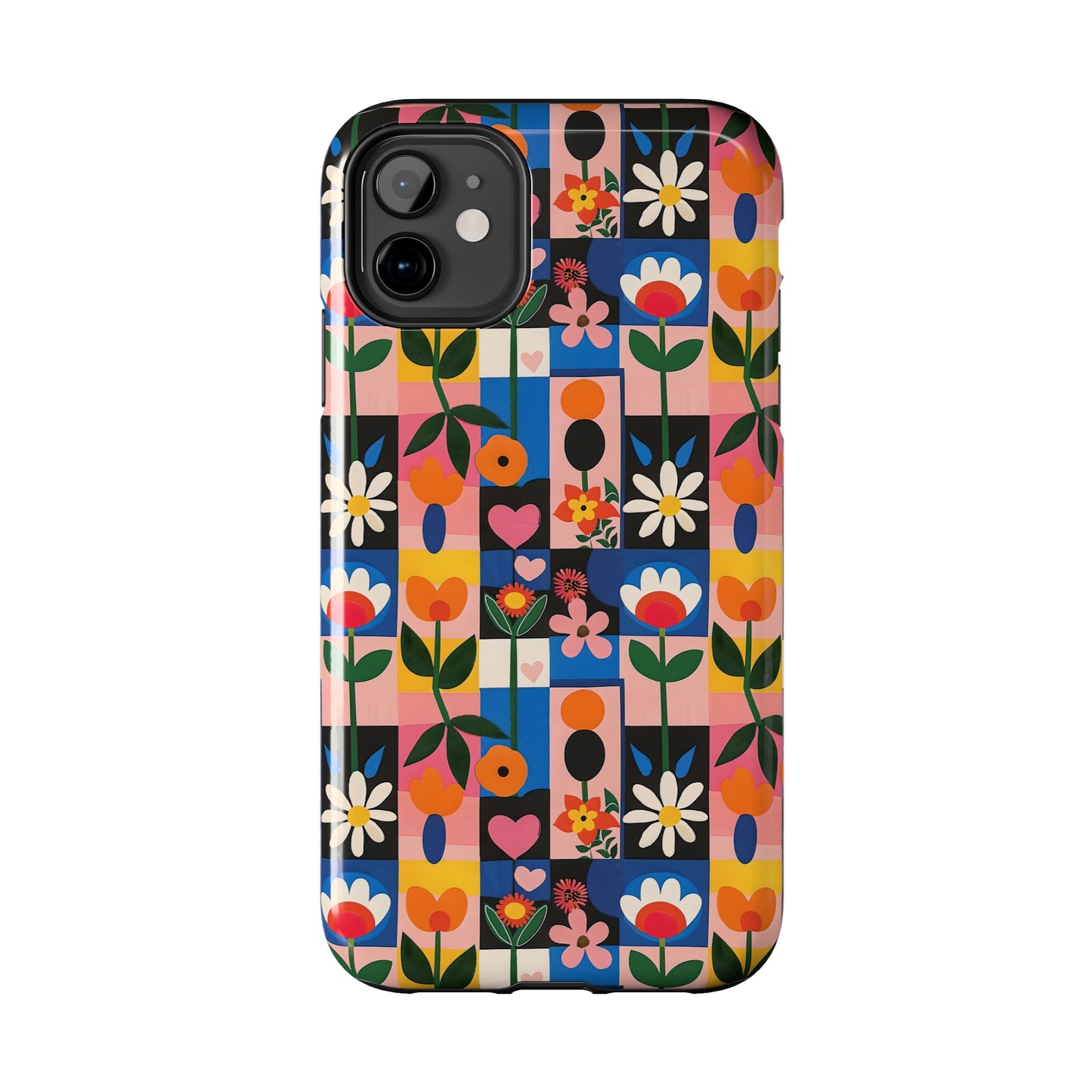 "Funky Patch" series - Phone Case No1