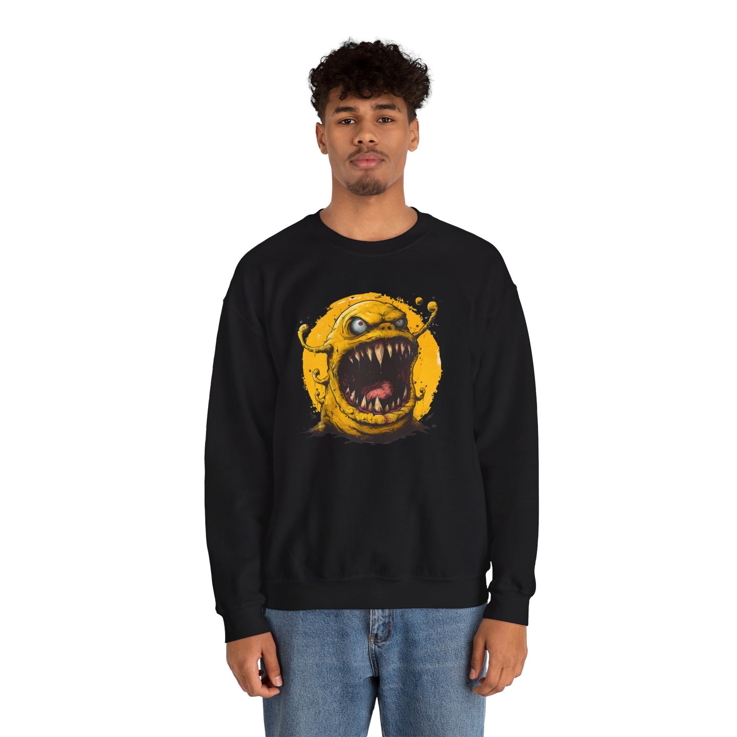 Mr. Yellow - Unisex Heavy Blend Crewneck Sweatshirt