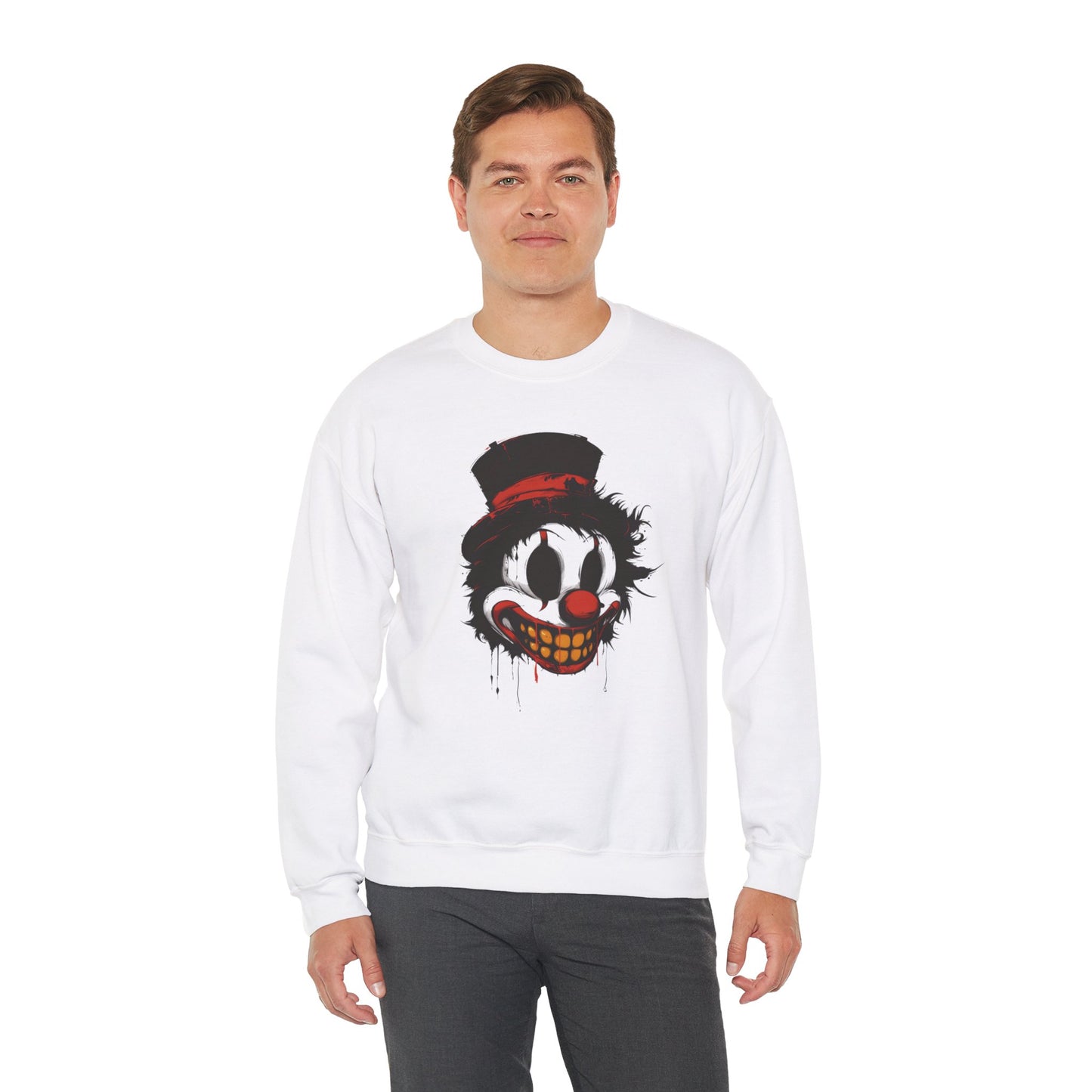 Clownin’ Around - Unisex Heavy Blend Crewneck Sweatshirt