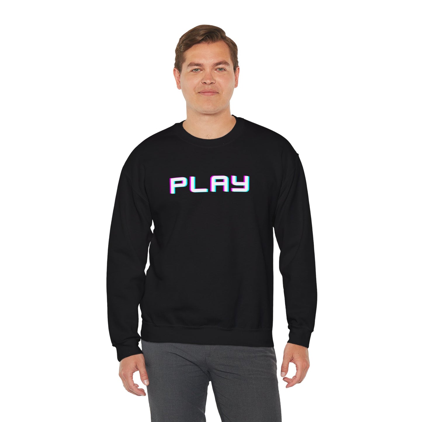 "Whigho Arcade" series - PLAY - Unisex Heavy Blend Crewneck Sweatshirt