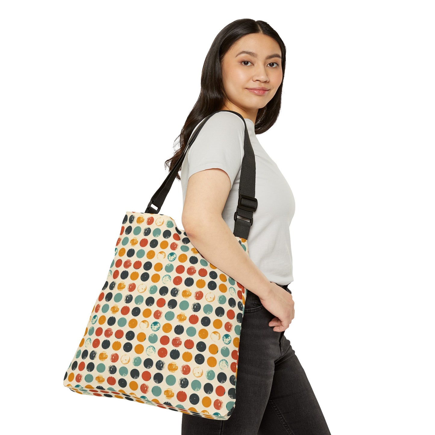 "Dot Bag" series - Adjustable Tote Bag No2