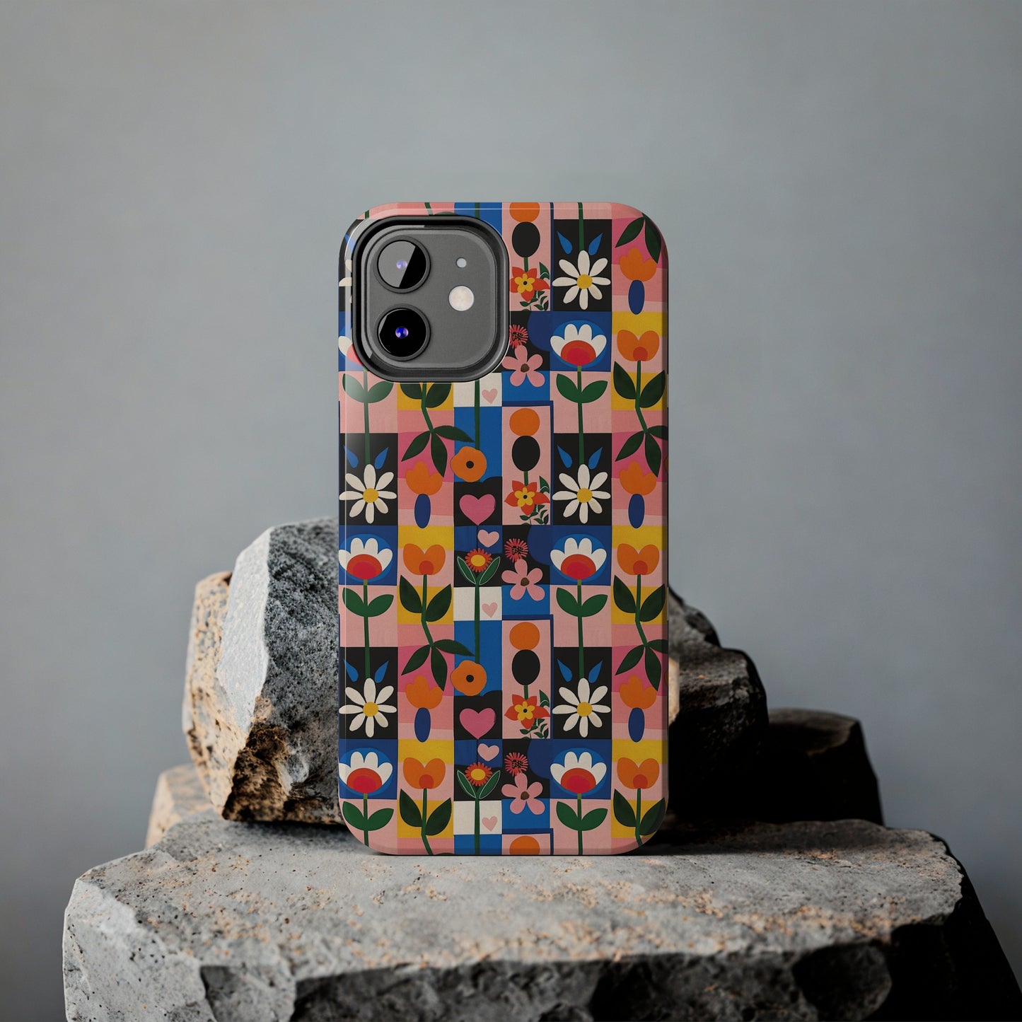 "Funky Patch" series - Phone Case No1