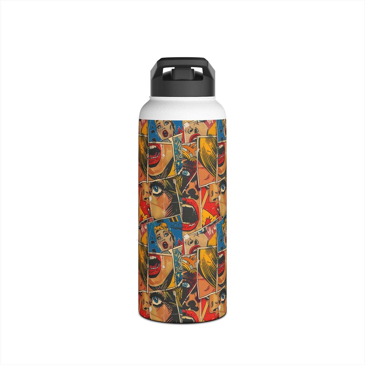 "Comic Burst" series - Stainless Steel Bottle No2