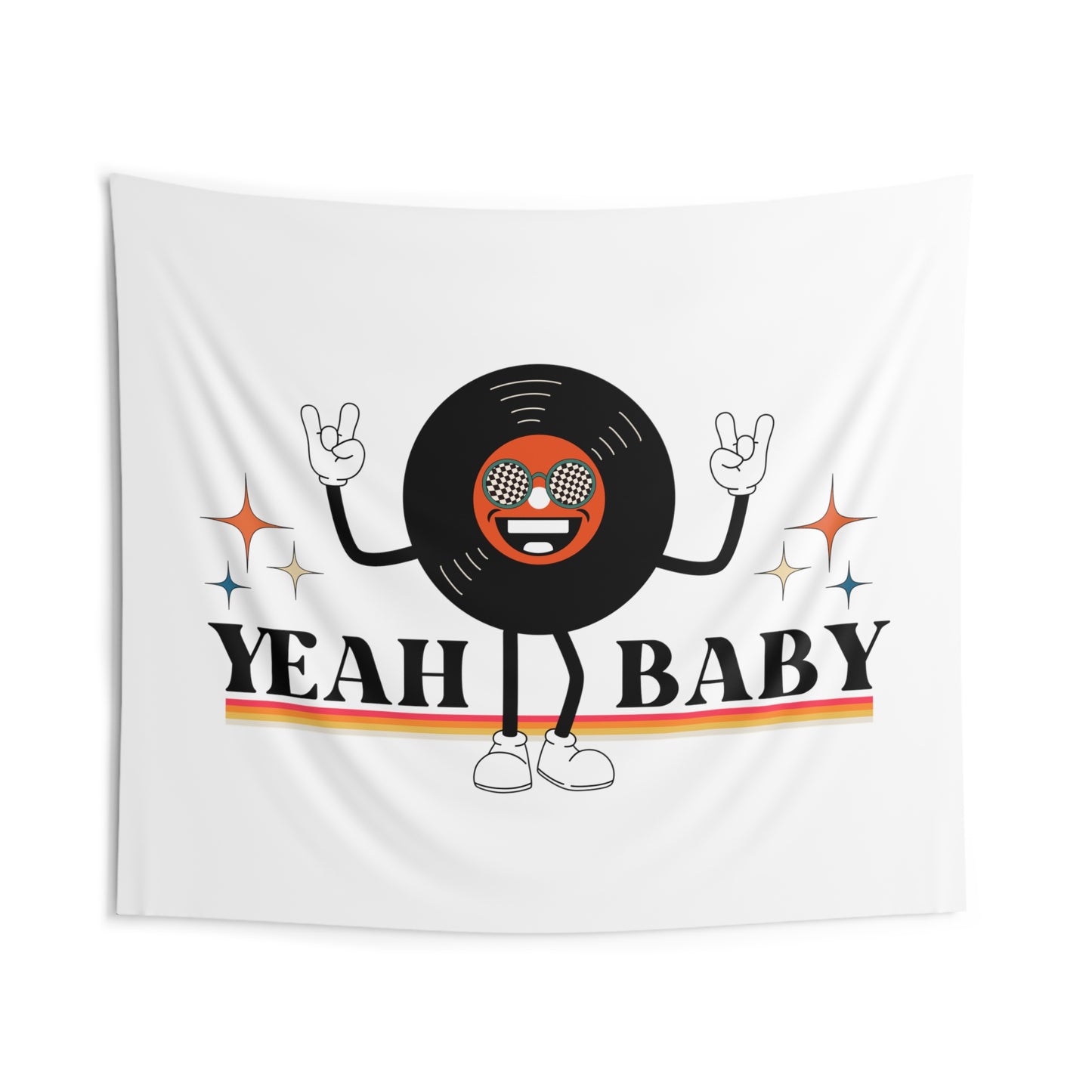 Yeah Baby - Indoor Wall Tapestry