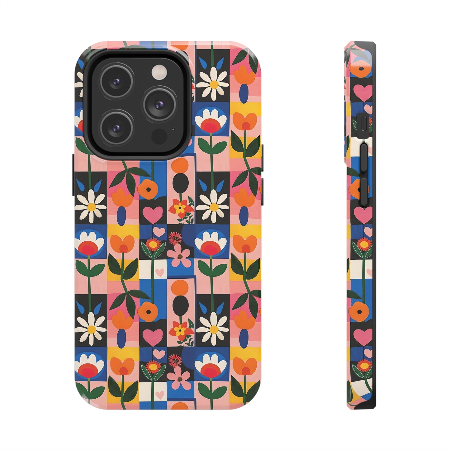 "Funky Patch" series - Phone Case No1