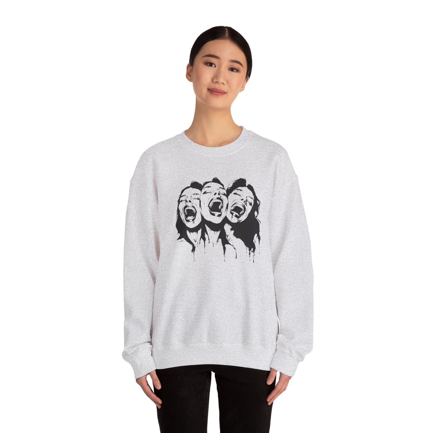 Haunting Hilarity - Unisex Heavy Blend Crewneck Sweatshirt