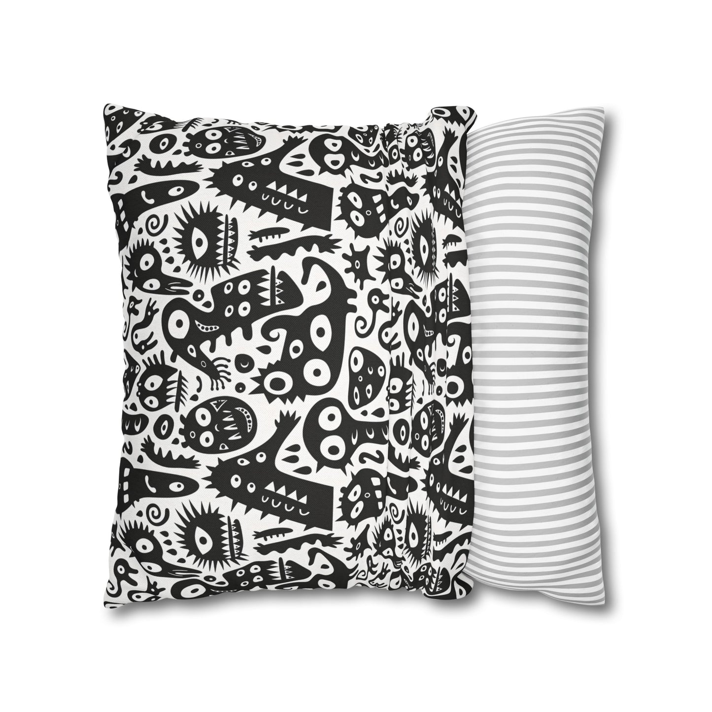 "Goofy Critters" series - Square Pillowcase No1