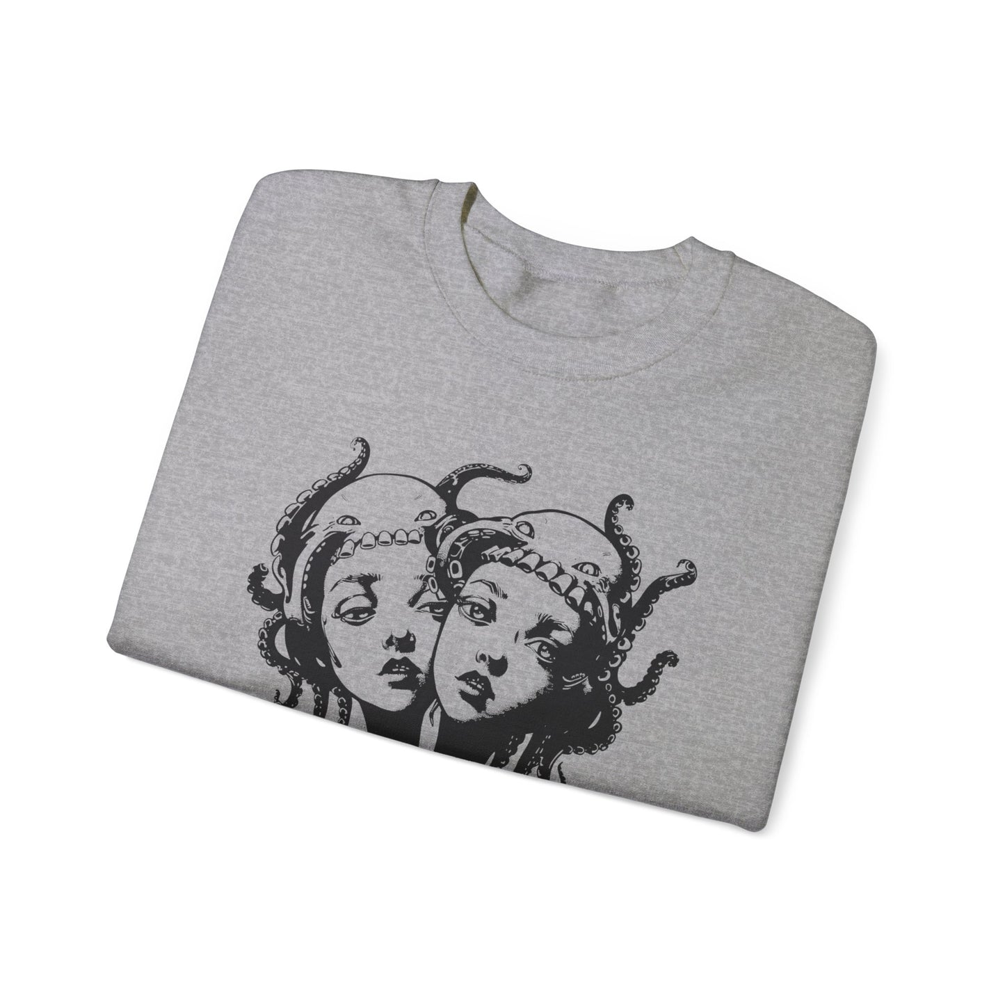 Octopus Twins - Unisex Heavy Blend Crewneck Sweatshirt