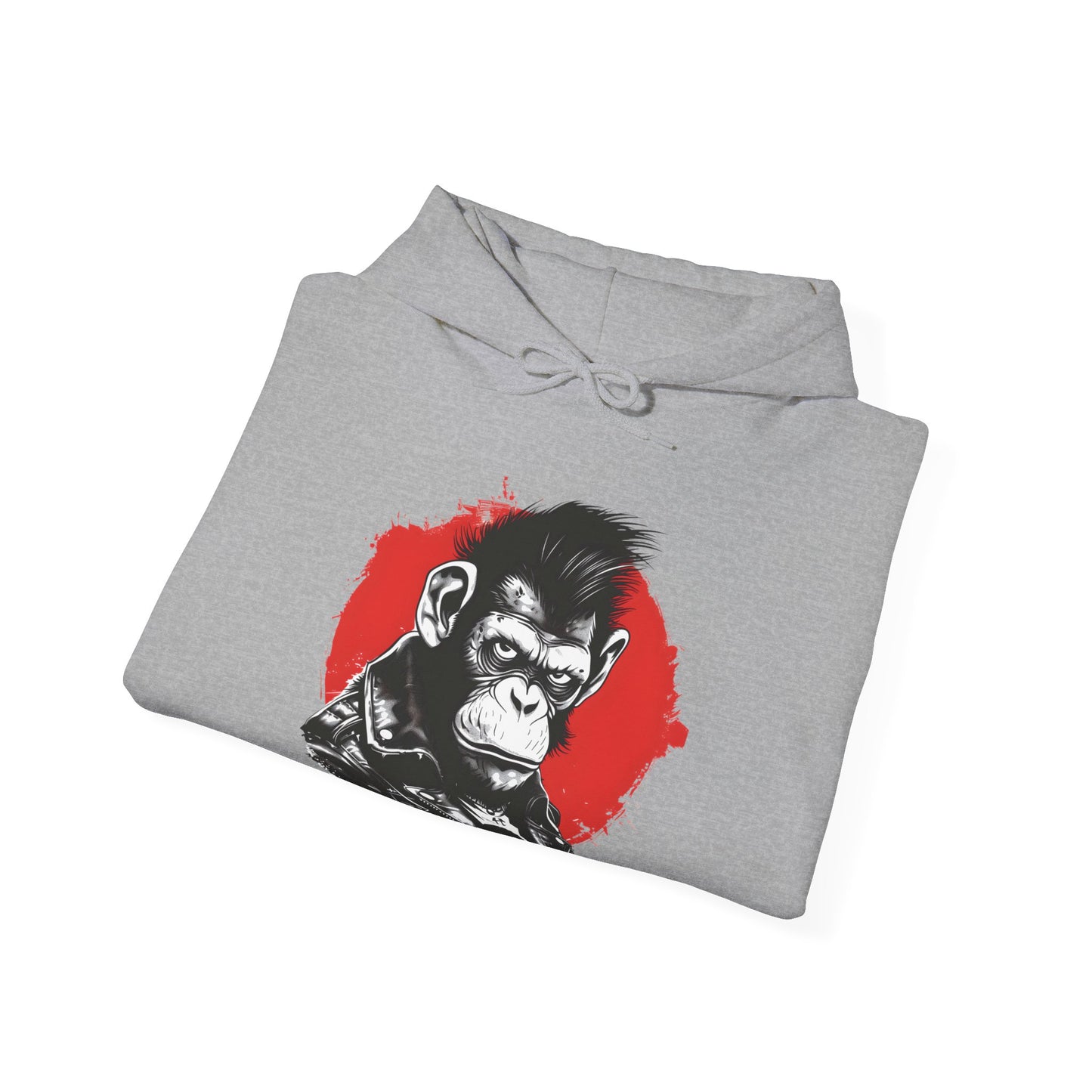 Rebel Monkey - Unisex Heavy Blend Hooded Sweatshirt