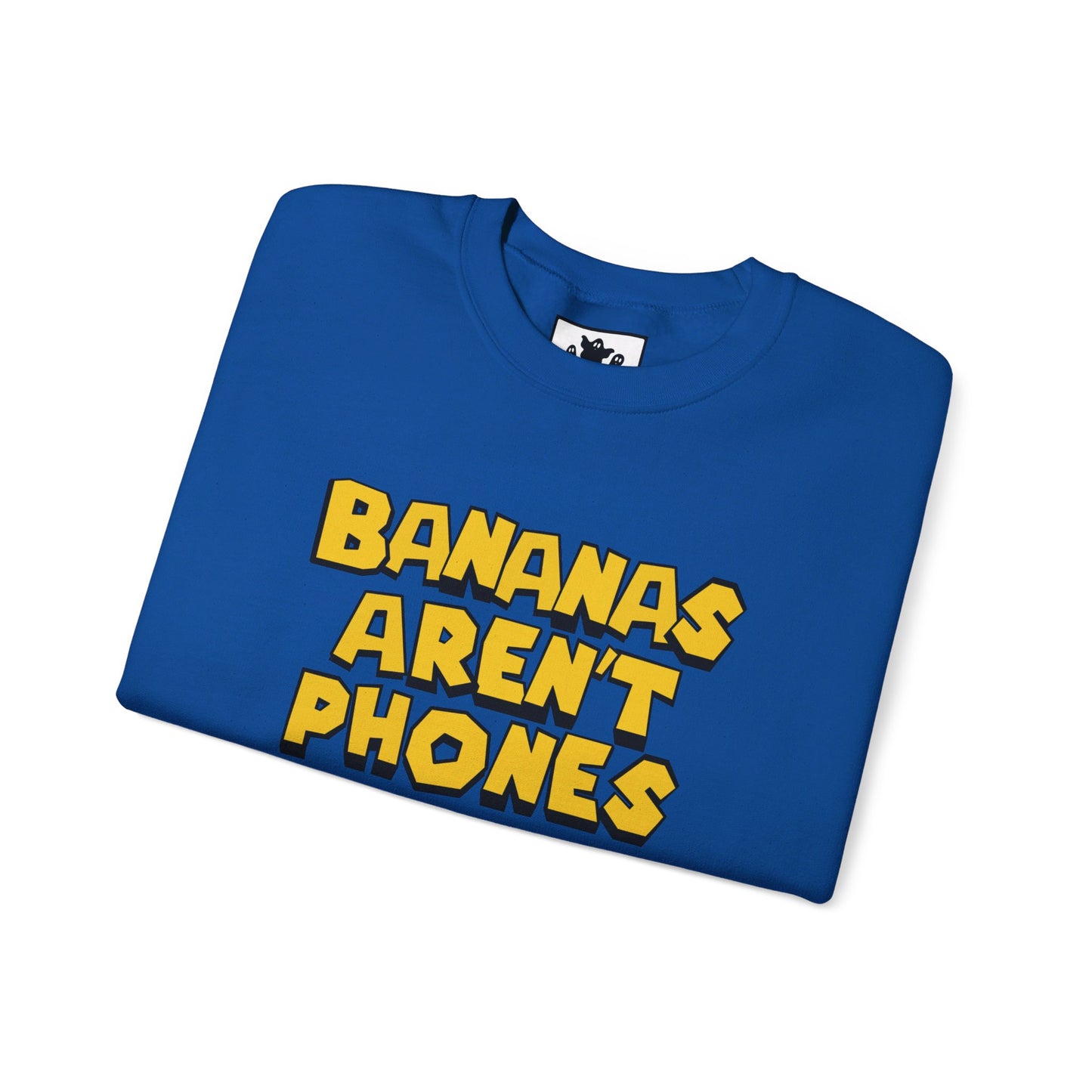 Bananas Aren't Phones - Unisex Heavy Blend Crewneck Sweatshirt