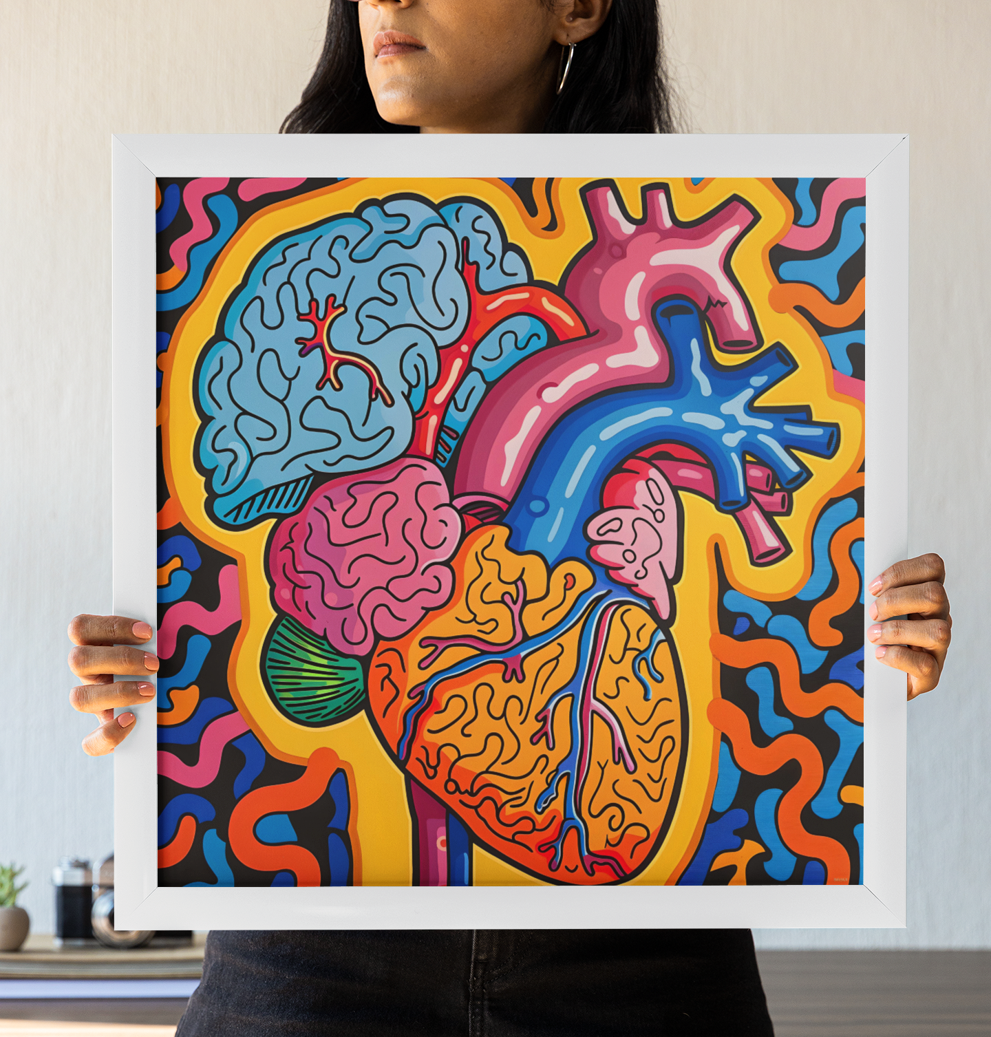 Heart & Brain - Poster No1