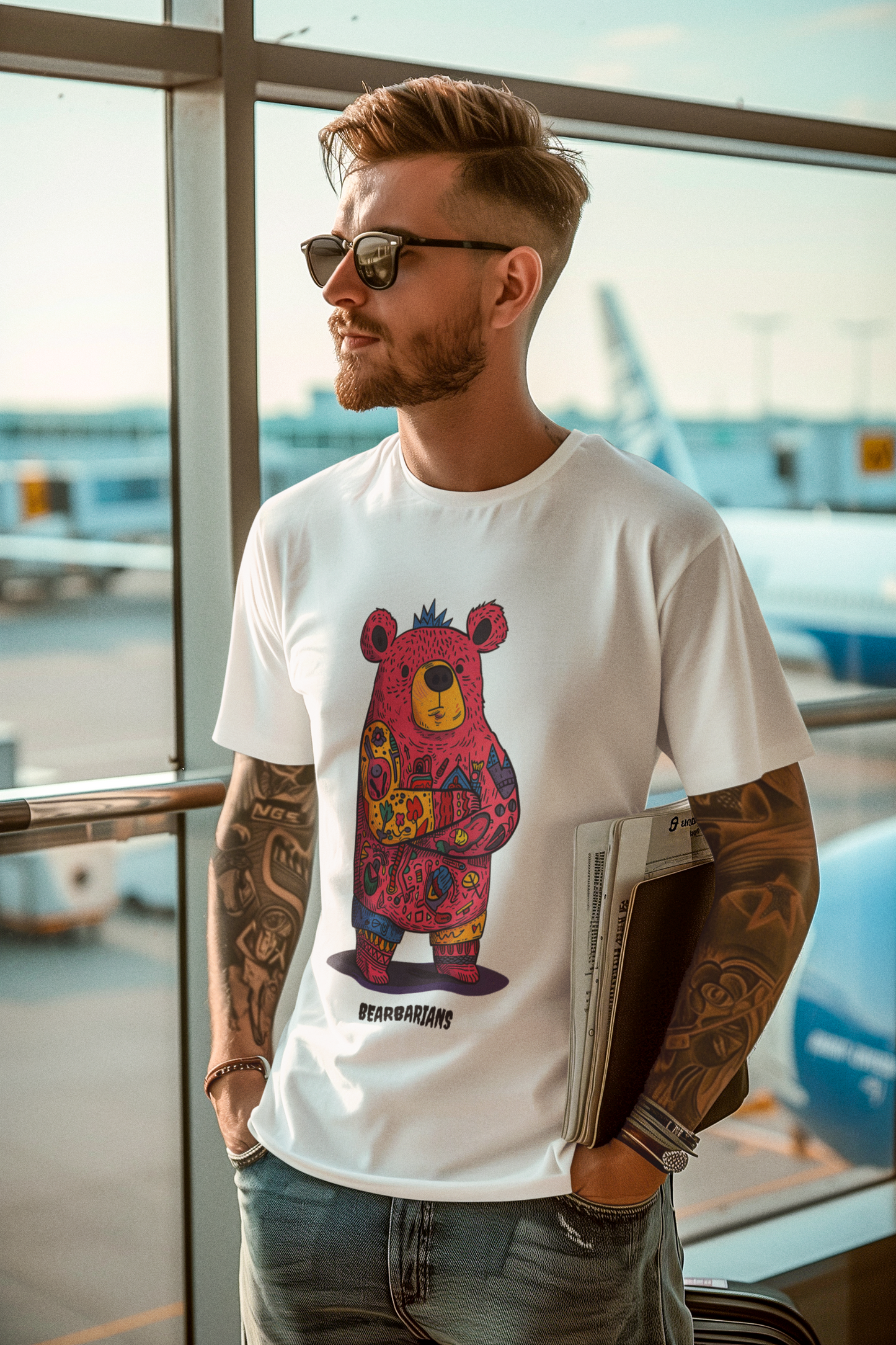 "Bearbarians" series - Unisex T-shirt No2