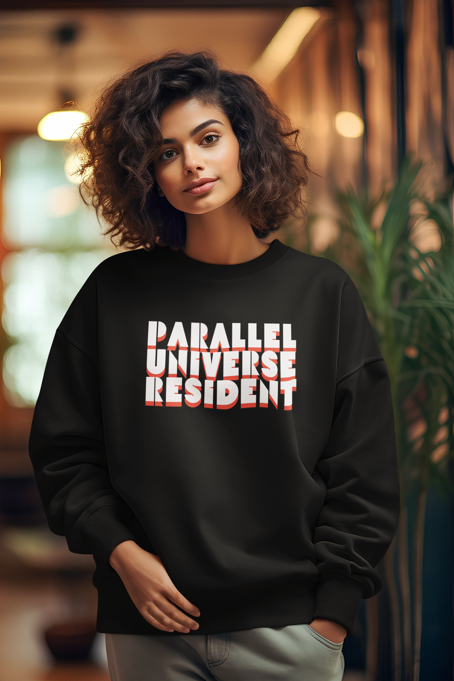 Parallel Universe Resident - Unisex Heavy Blend Crewneck Sweatshirt