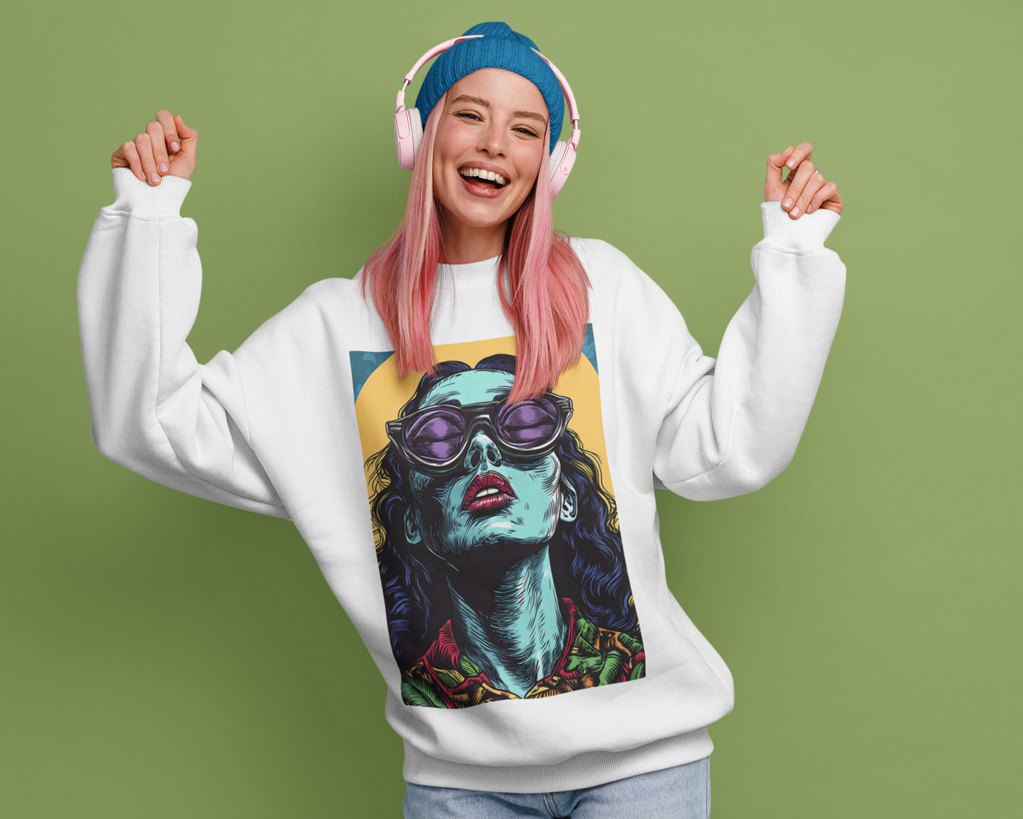 Weirdo Extraordinaire - Unisex Heavy Blend Crewneck Sweatshirt No2