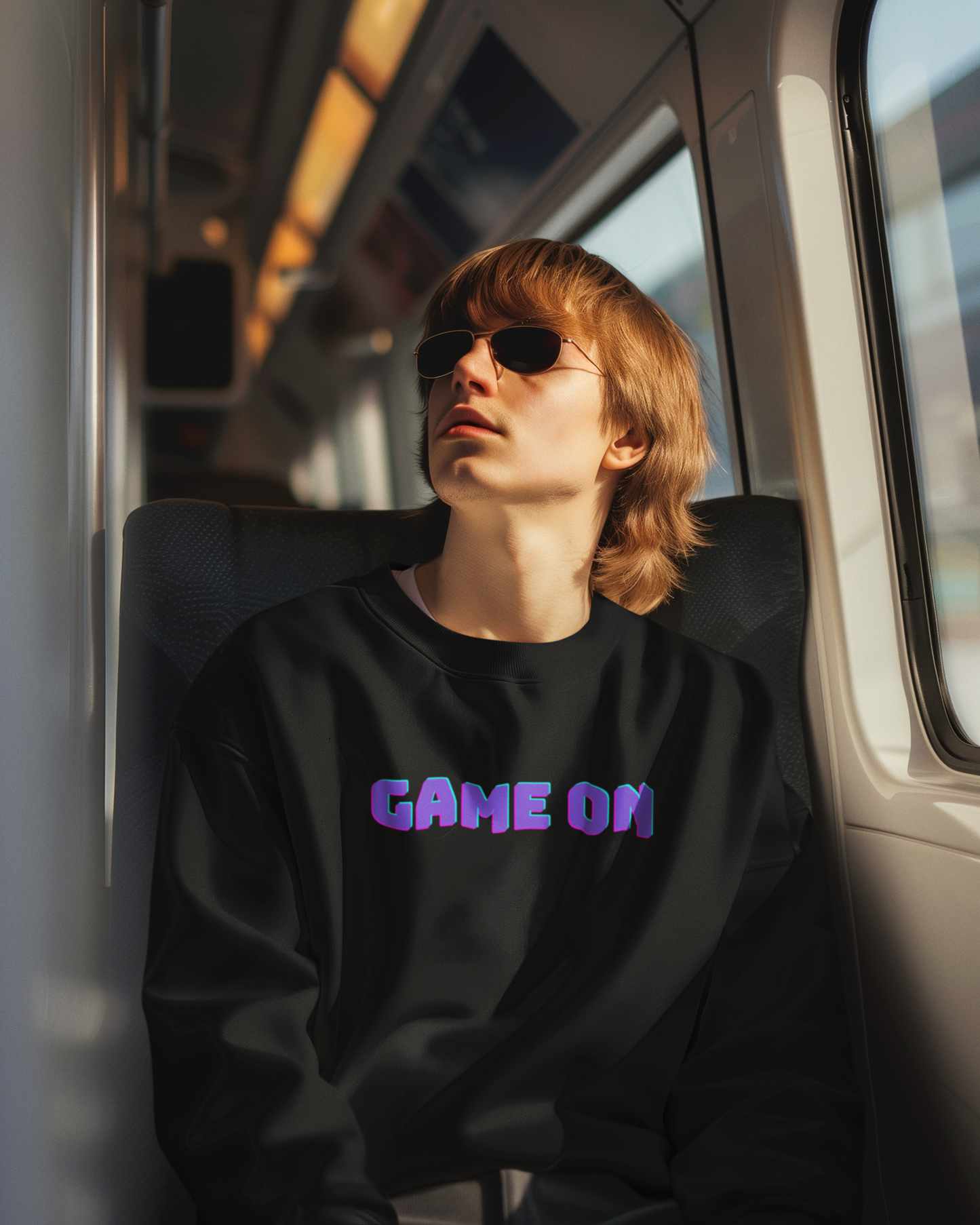 "Whigho Arcade" series - GAME ON - Unisex Heavy Blend Crewneck Sweatshirt