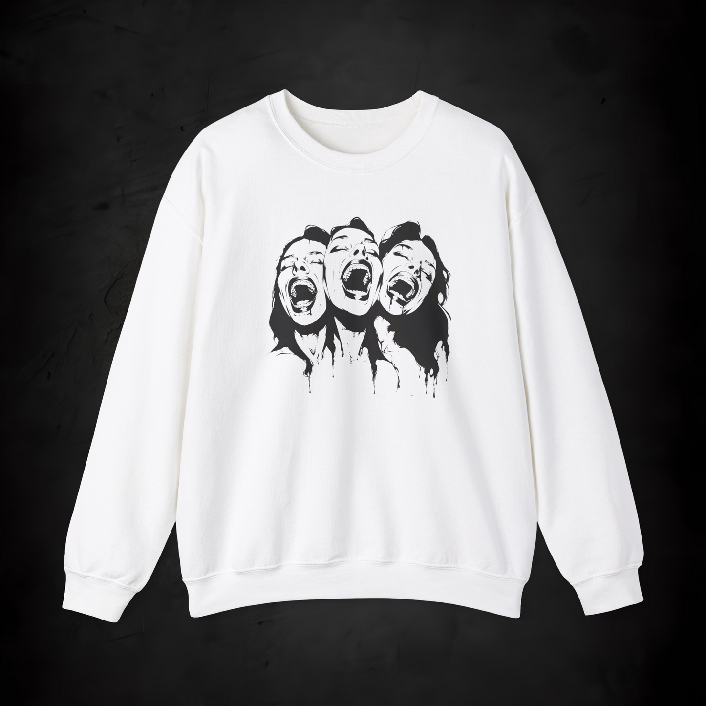 Haunting Hilarity - Unisex Heavy Blend Crewneck Sweatshirt