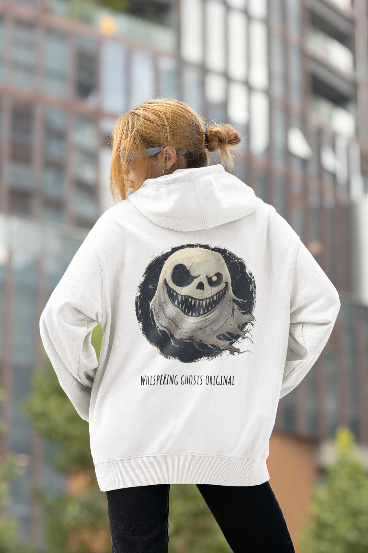 Whispering Ghosts Original - No3 - Unisex Hooded Sweatshirt