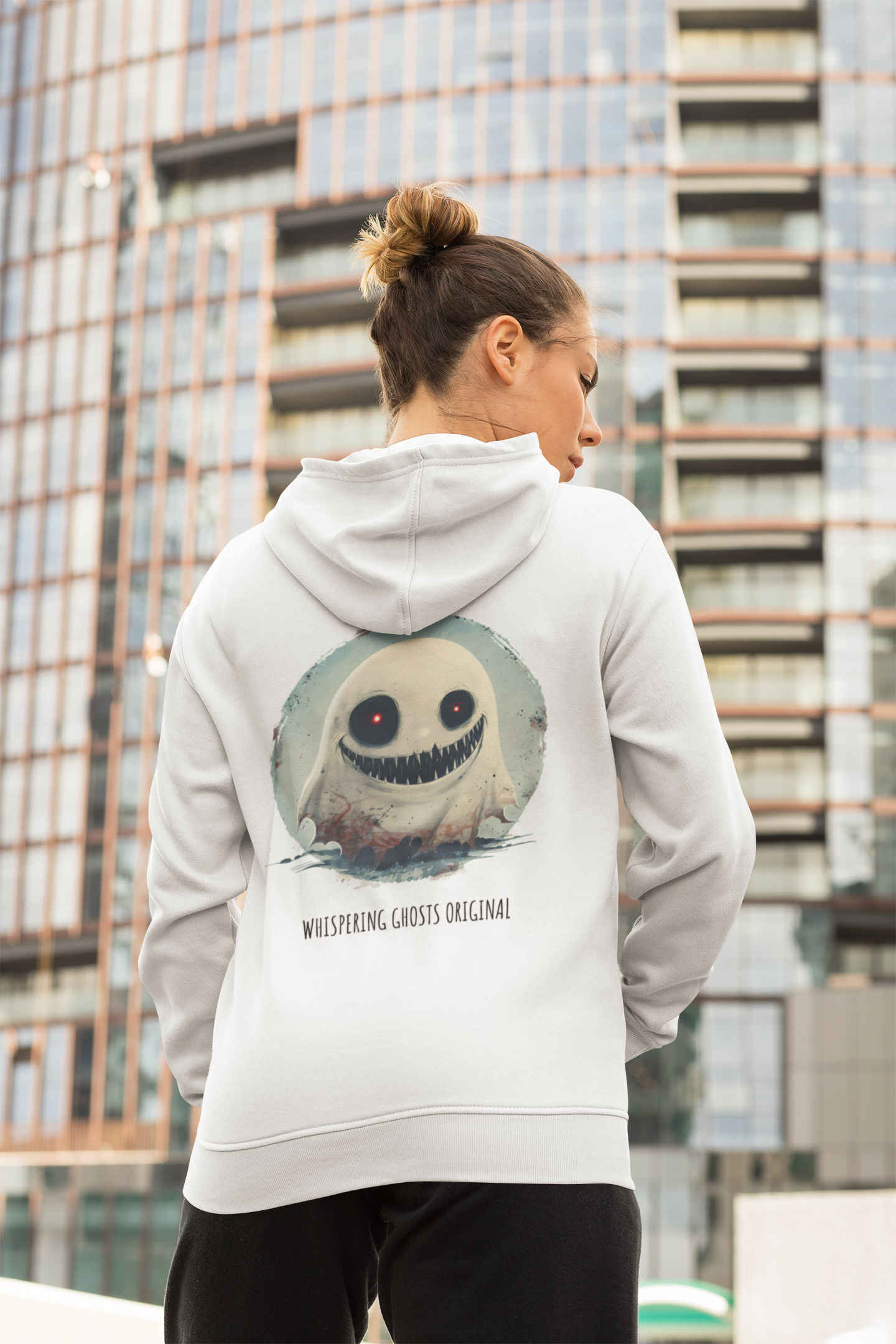 Whispering Ghosts Original - No4 - Unisex Hooded Sweatshirt