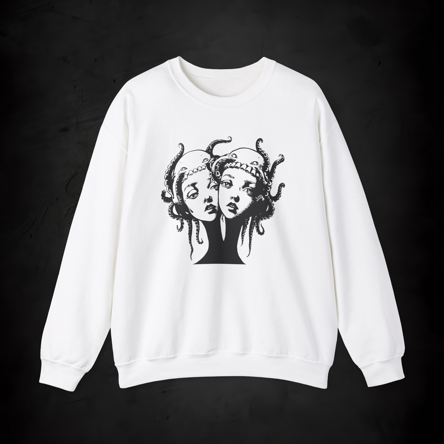 Octopus Twins - Unisex Heavy Blend Crewneck Sweatshirt